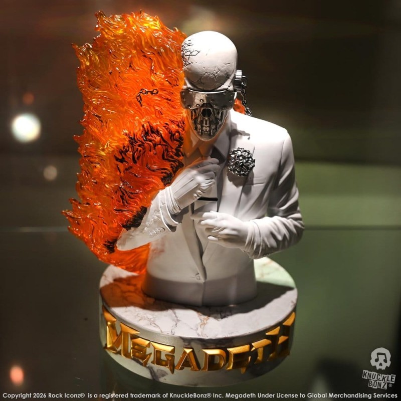Megadeth 3D Vinyl Statue Final Studio Album 15 cm
