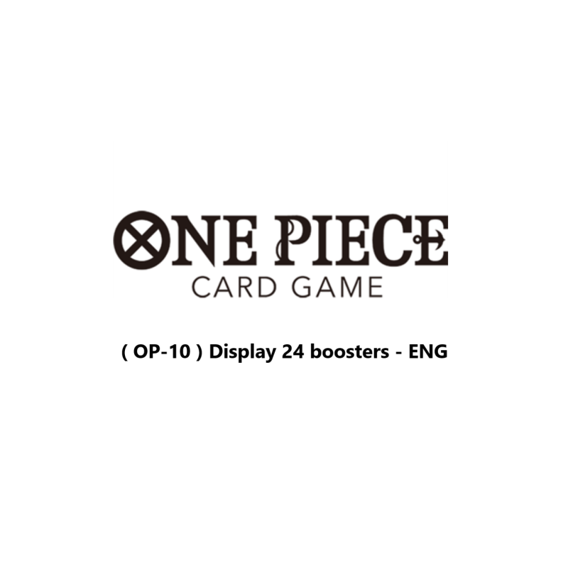One Piece Card Game - ( OP-10 ) Display 24 boosters - ENG | 810059789258