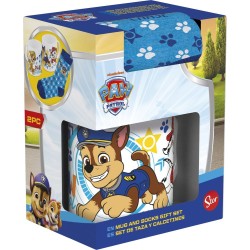 Paw Patrol set mug & chaussettes Icons