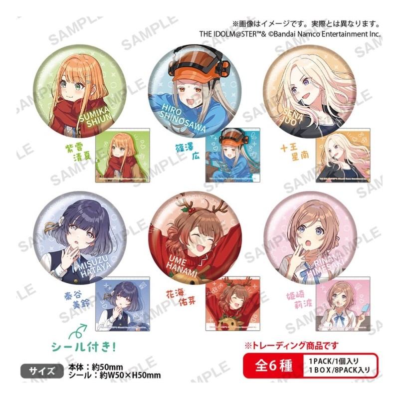 Gakuen Idolmaster présentoir boîte-mystère Pins vol.4 The Box (8)