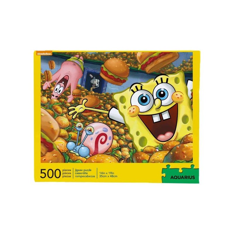 SpongeBob SquarePants - Puzzle - Krabby Patties (500 pieces) | 840391120464