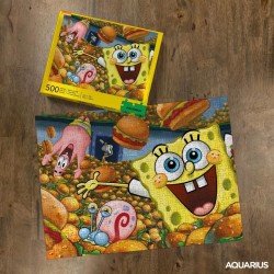 SpongeBob SquarePants - Puzzle - Krabby Patties (500 pieces) | 840391120464