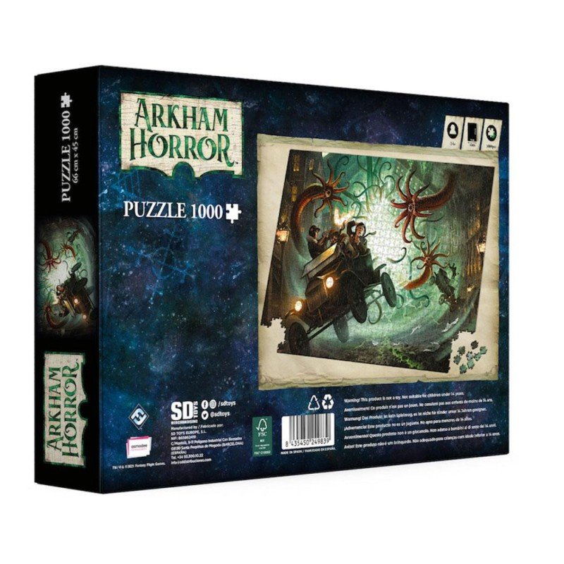Arkham Horror - Puzzel - Poster (1000 stukjes) | 8435450253102