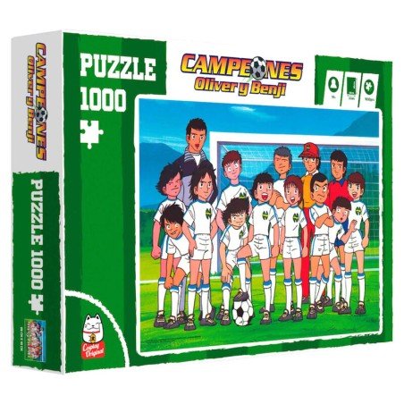 Kapitein Tsubasa - Puzzel - Teamfoto (1000 stukjes ) | 8435450249839