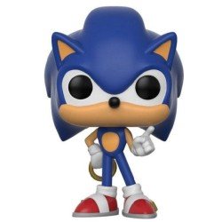 Sonic The Hedgehog Figurine Funko POP! Games Vinyl Sonic (Ring) 9 cm | 889698201469