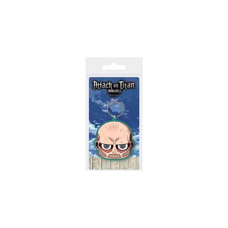 Attack on Titan PVC porte-clés S3 Colossal Chibi