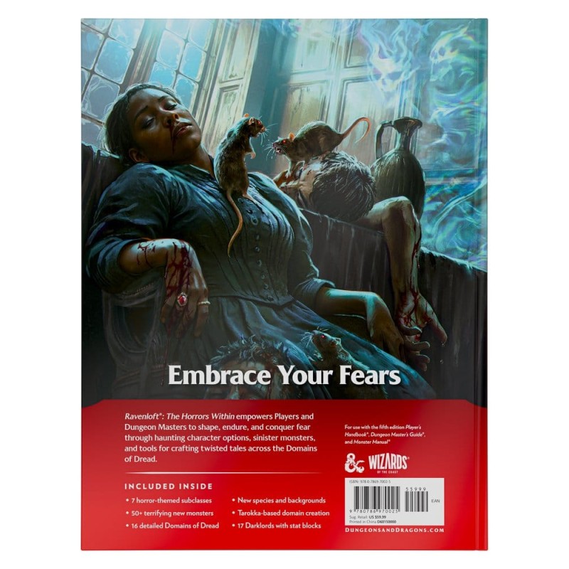 Dungeons & Dragons RPG Ravenloft: The Horrors Within livre *ANGLAIS*