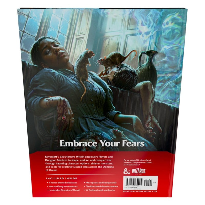 Dungeons & Dragons RPG Ravenloft: The Horrors Within Book *English Version*