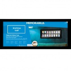 Memorabilia - Collector's Frame 16 Trading Cards Black