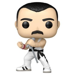 Queen POP! Rocks Vinyl figurine Freddie Mercury (white singlet) 9 cm
