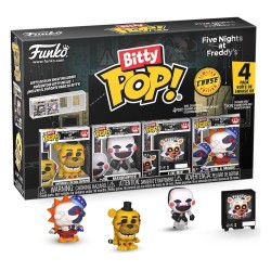 Five Nights at Freddy's pack 4 figurines Bitty POP! Vinyl Series 5 2,5 cm