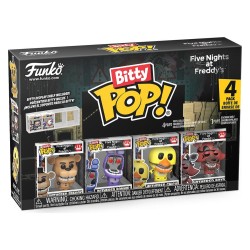 Five Nights at Freddy's pack 4 figurines Bitty POP! Vinyl Series 6 2,5 cm