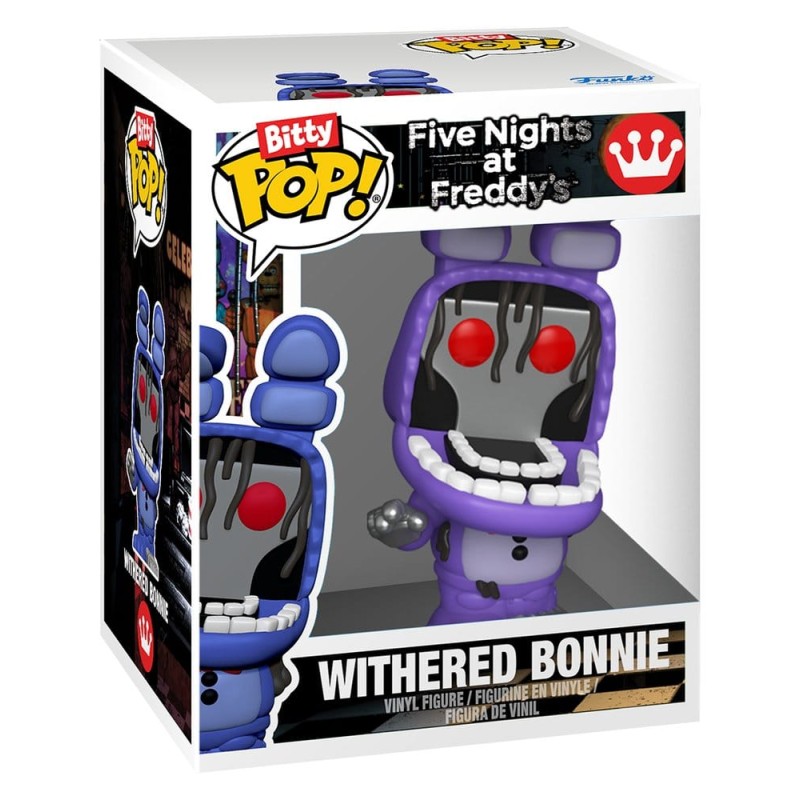 Five Nights at Freddy's pack 4 figurines Bitty POP! Vinyl Series 6 2,5 cm