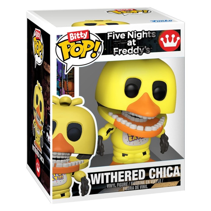 Five Nights at Freddy's pack 4 figurines Bitty POP! Vinyl Series 6 2,5 cm