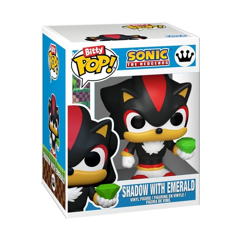 Sonic pack 4 figurines Bitty POP! Vinyl Shadow 2,5 cm