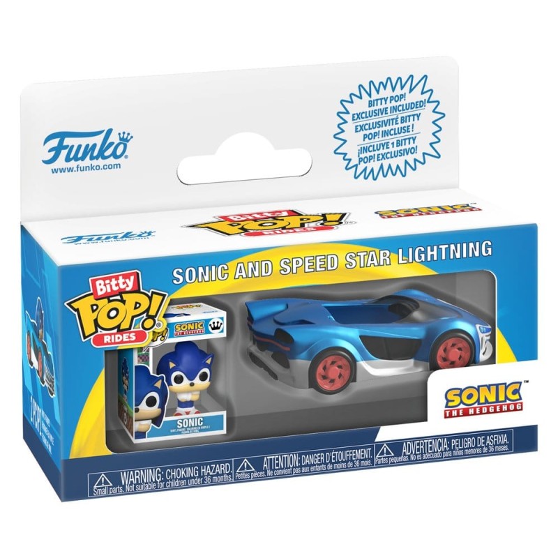 Sonic Bitty POP! Ride Vinyl figurine Speed Star w/Sonic 2,5 cm 