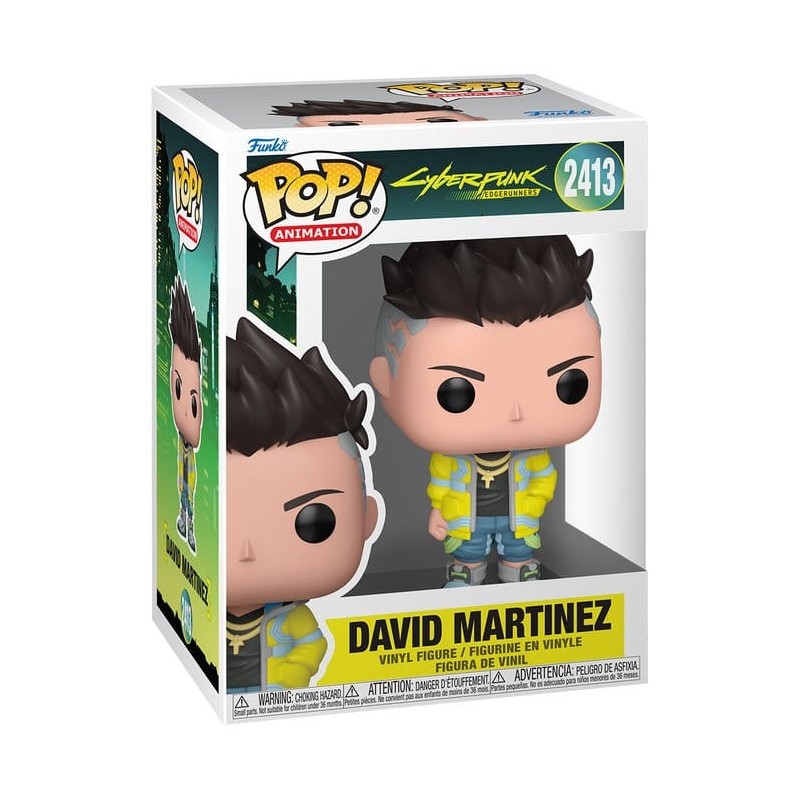 Cyberpunk Edgerunners Animation POP! Vinyl figurine David 9 cm