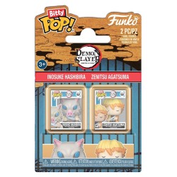 Demon Slayer: Kimetsu no Yaiba Bitty POP! Vinyl figurines Inosuke & Zenitsu 2 cm