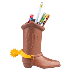Disney Pixar Toy Story pot à crayons avec set de papeterie Botte de Woody 16 cm