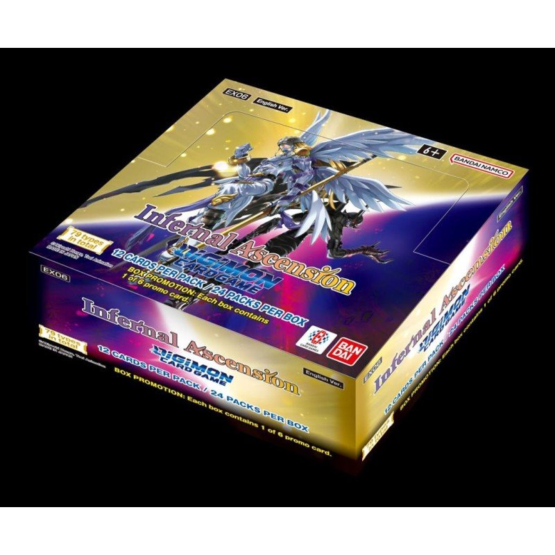 Digimon Kaartspel - Infernal Ascension (EX06) - Toon 24 EN Booster Packs | 810059786059
