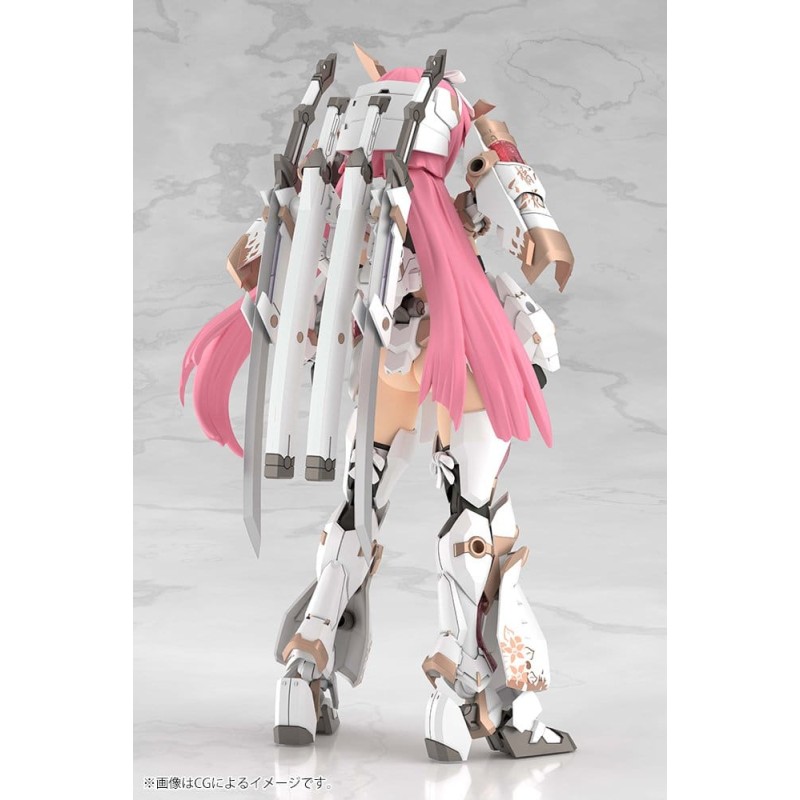 Frame Arms Girl figurine Plastic Model Kit Grand Scale Magatsuki Kikka 25 cm