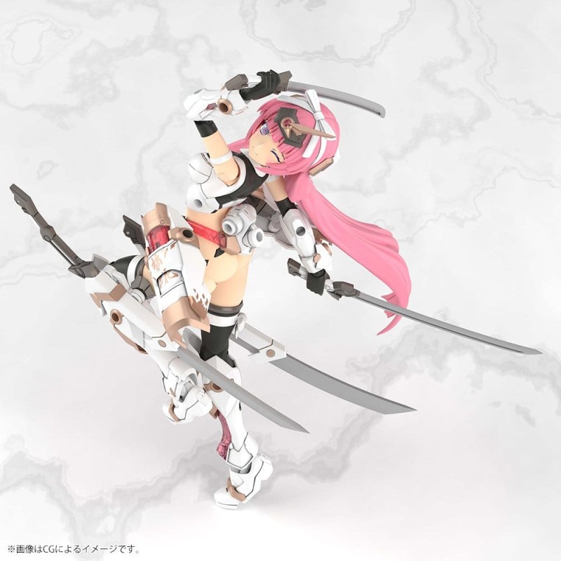 Frame Arms Girl figurine Plastic Model Kit Grand Scale Magatsuki Kikka 25 cm