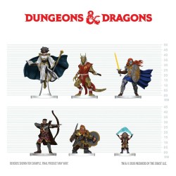 D&D Icons of the Realms figurines mini Manuel du Joueur - Kit de Démarrage Épées & Bâtons 20 cm