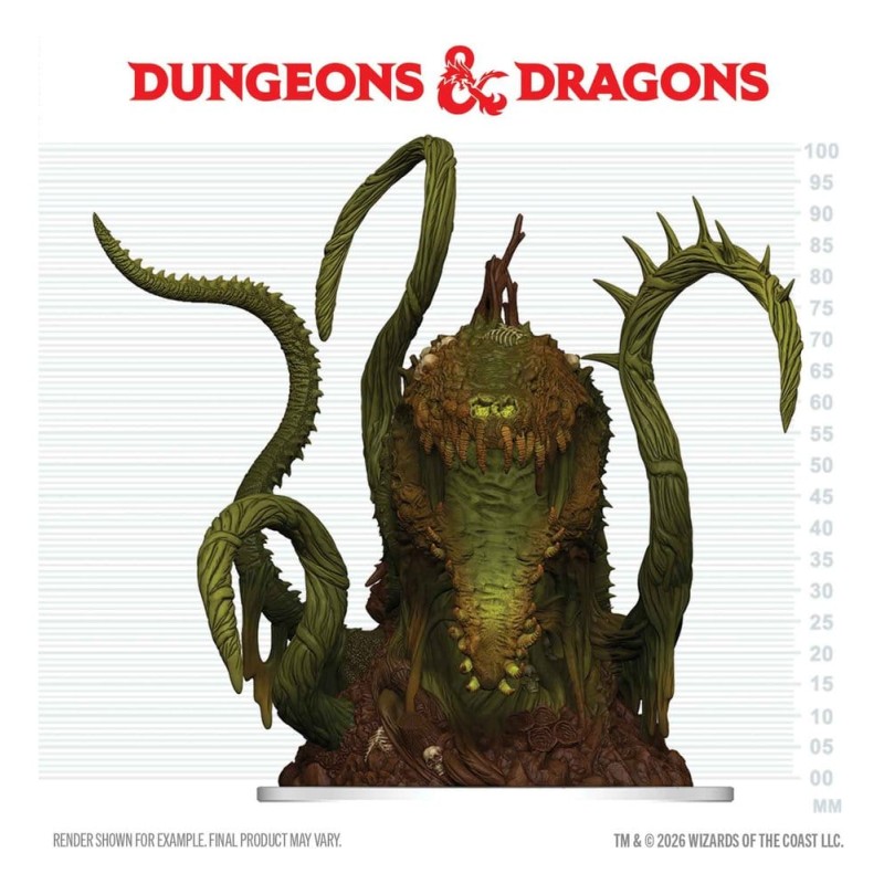 D&D Icons of the Realms figurine mini Spore de Moander Boxed Miniature 15 cm