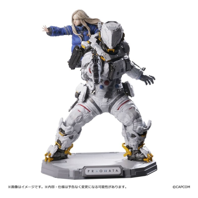 Pragmata Capcom Figure Builder Creator's Model figurine PVC Hugh & Diana 28 cm