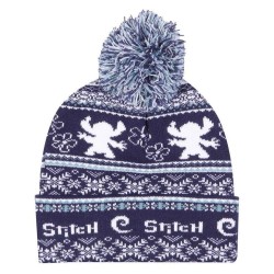Lilo & Stitch bonnet Pom-Pom Fair Isle
