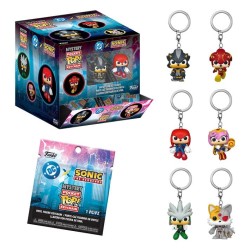 Sonic the Hedgehog présentoir porte-clés Pocket POP! Vinyl 4 cm (12)