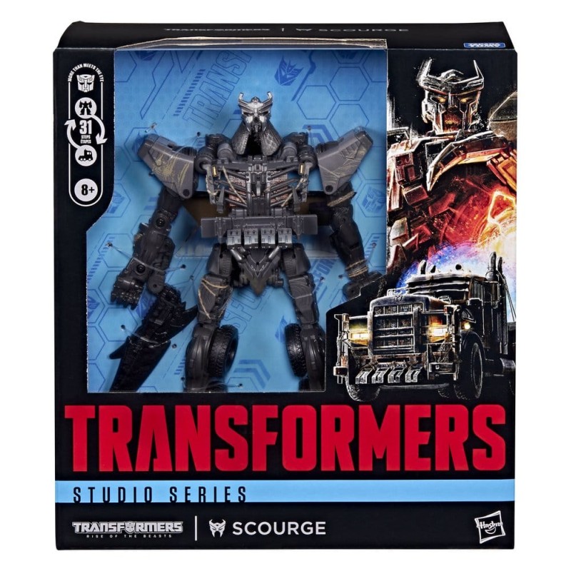 Transformers: Le Réveil des Bêtes Studio Series Leader Class figurine Scourge 22 cm