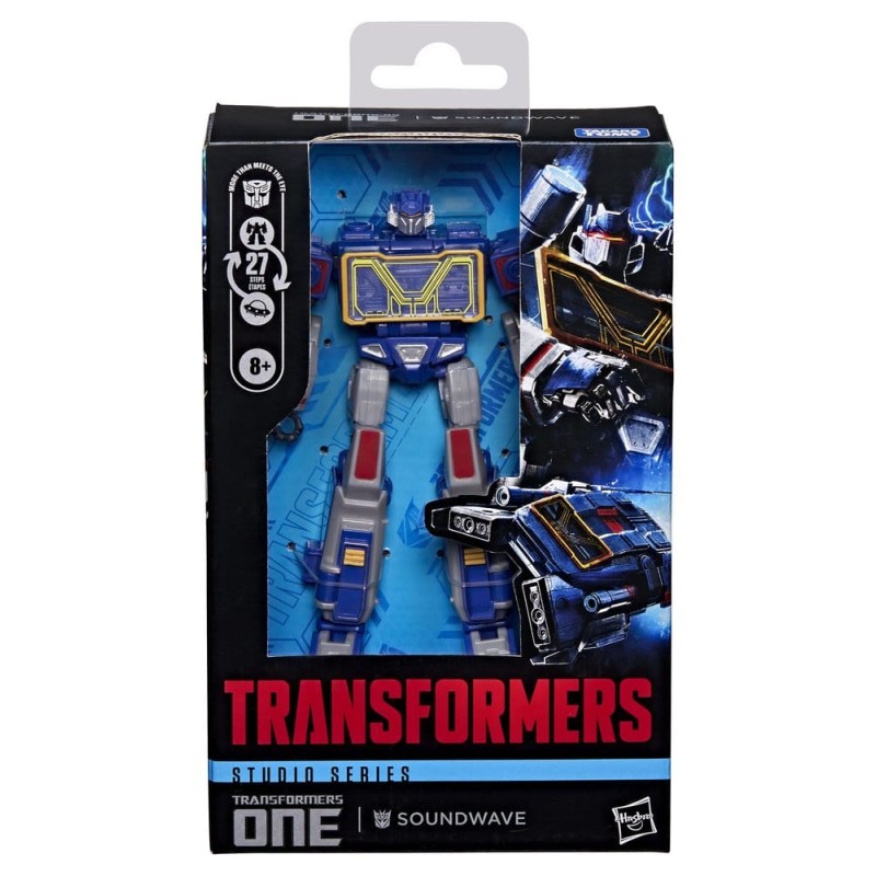 Transformers : Le Commencement Studio Series Deluxe Class figurine Soundwave 13 cm