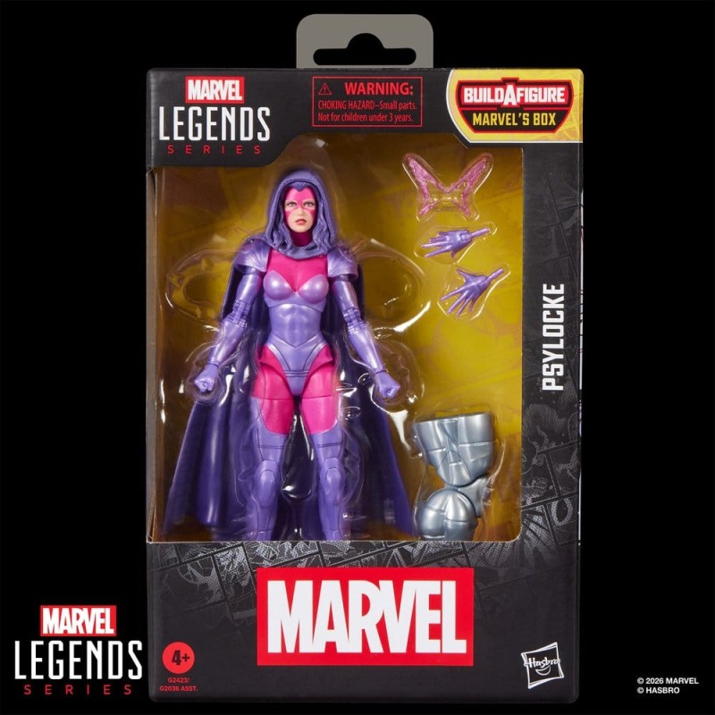 Marvel Legends figurine Psylocke (BAF: Marvel's Box) 15 cm
