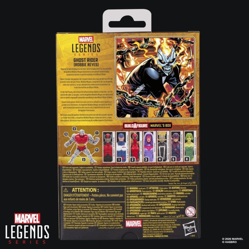 Marvel Legends figurine Ghost Rider (Robbie Reyes) (BAF: Marvel's Box) 15 cm