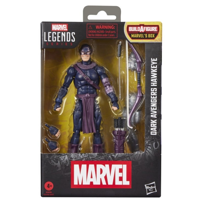 Marvel Legends Action Figure Dark Avengers Hawkeye (BAF: Marvel's Box) 15 cm
