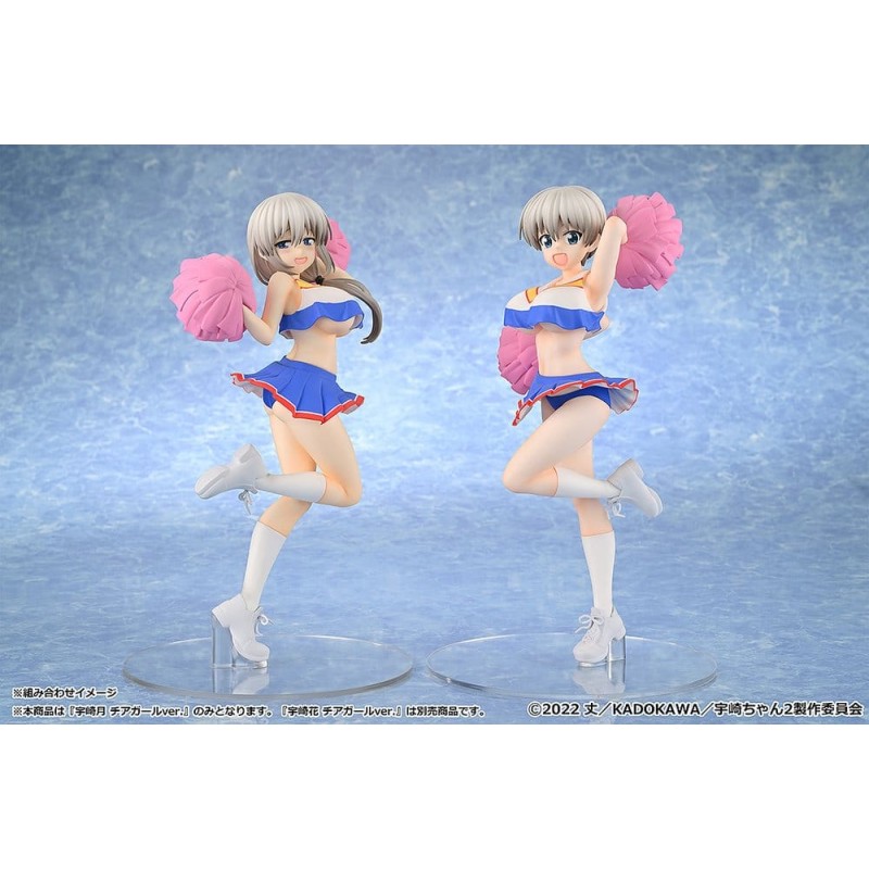 Uzaki-chan Wants to Hang Out! 2nd Season PVC Figure 1/7 Tsuki Uzaki: Cheerleader Ver. 23 cm