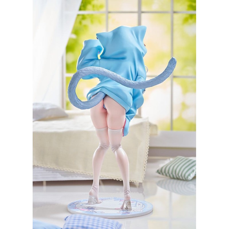 Virtual illustrator Kanzarin figurine PVC 1/6 kanzarin-chan: Cat-Eared Hoodie Ver. 26 cm