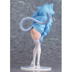 Virtual illustrator Kanzarin PVC Figure 1/6 kanzarin-chan: Cat-Eared Hoodie Ver. 26 cm