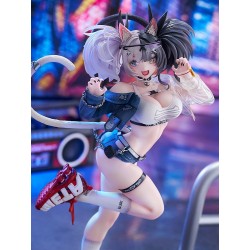 Origineel personagebeeldje 1/7 Melterna Meisje: Metako Illustratie door Neko Metal 23 cm