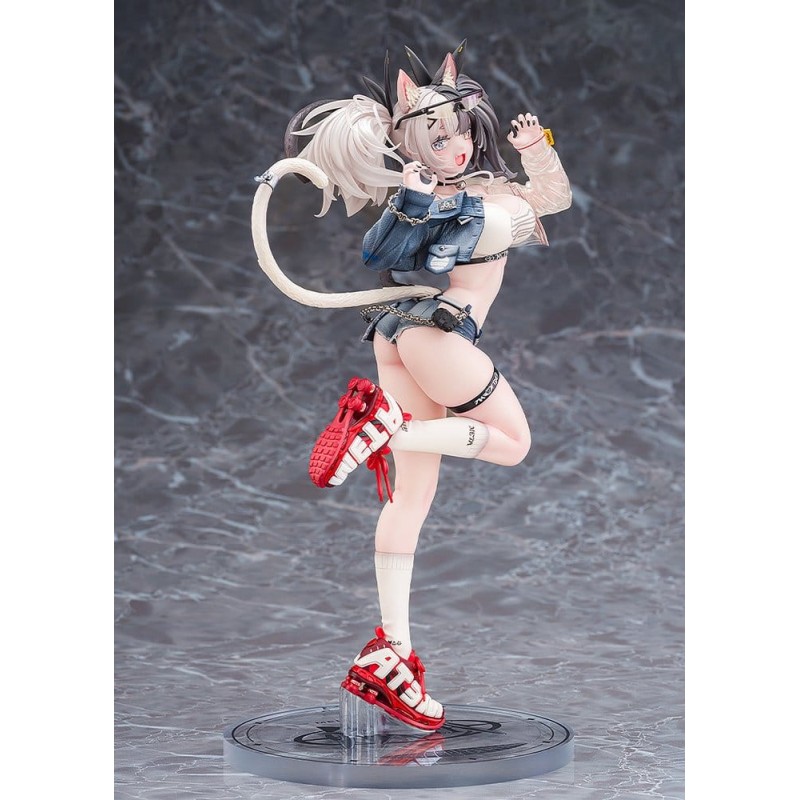 Origineel personagebeeldje 1/7 Melterna Meisje: Metako Illustratie door Neko Metal 23 cm
