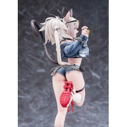 Origineel personagebeeldje 1/7 Melterna Meisje: Metako Illustratie door Neko Metal 23 cm