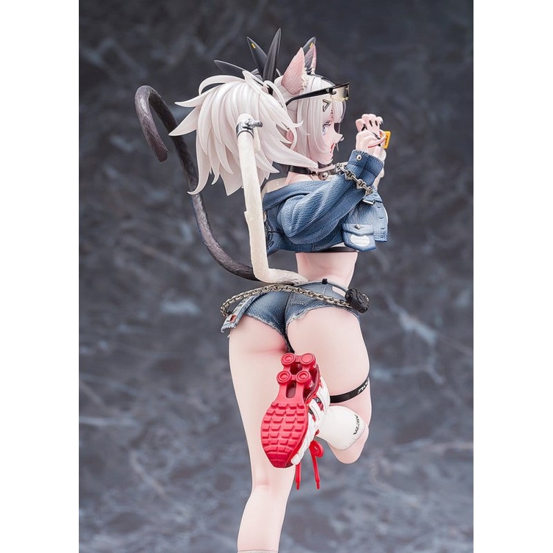 Origineel personagebeeldje 1/7 Melterna Meisje: Metako Illustratie door Neko Metal 23 cm