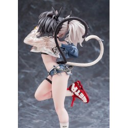 Origineel personagebeeldje 1/7 Melterna Meisje: Metako Illustratie door Neko Metal 23 cm