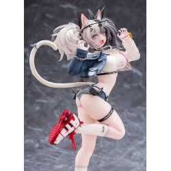 Origineel personagebeeldje 1/7 Melterna Meisje: Metako Illustratie door Neko Metal 23 cm