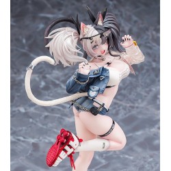 Origineel personagebeeldje 1/7 Melterna Meisje: Metako Illustratie door Neko Metal 23 cm