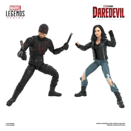 Daredevil: Born Again Marvel Legends pack 2 figurines Daredevil & Jessica Jones 15 cm