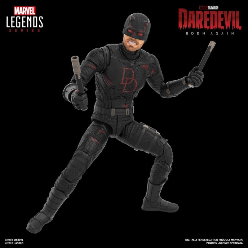 Daredevil: Born Again Marvel Legends pack 2 figurines Daredevil & Jessica Jones 15 cm