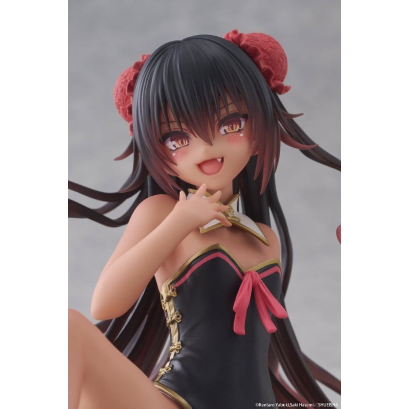 To Love-Ru Darkness Desktop Cute PVC Figure Nemesis (Chinese Dress Ver.) 13 cm