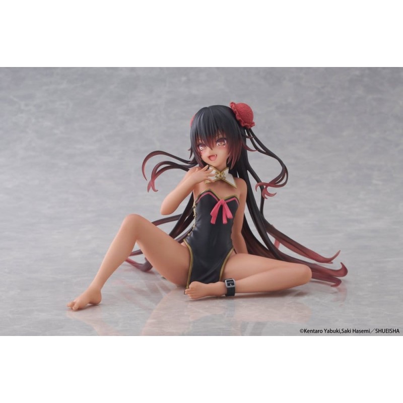 To Love-Ru Darkness Desktop Cute PVC Figure Nemesis (Chinese Dress Ver.) 13 cm